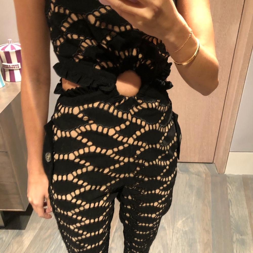 Chic self portrait suede jumpsuit never worn - Picture 6 of 8
